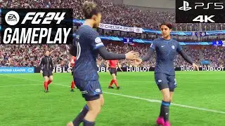 EA FC 24 - Barcelona vs. Chelsea - Women Champions League Final - PS5 Next Gen Gameplay - Full Match