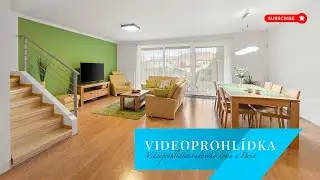 Videoprohlídka řadového domu u Brna