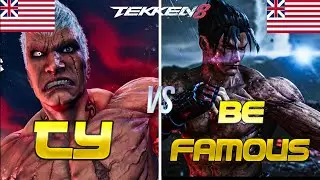 Tekken 8 ▰ TY (Bryan Fury) Vs BeFamous (Jin Kazama) ▰ Ranked Matches