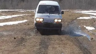Subaru libero 4WD 1991 1,2 MT (52 лс) KJ8\E12