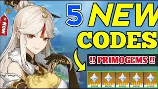 5NEW GENSHIN IMPACT REDEEM CODES 2022  GENSHIN IMPACT CODES 2022 EXHAUST_LIVE