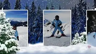 Маленькая лыжница