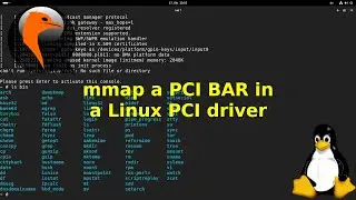 mmap a PCI BAR in a Linux PCI Driver