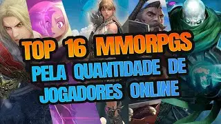 TOP 16 MMORPGS - BY NUMBER OF ONLINE PLAYERS - AUGUST 2023