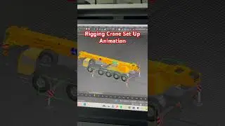 Rigging Crane Animation in 3dsmax 🏗️ 