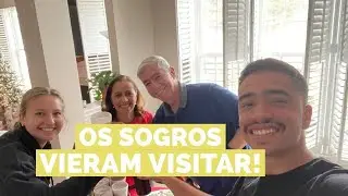 MEUS SOGROS VIERAM VISITAR DO BRASIL!