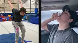 moments before disaster...