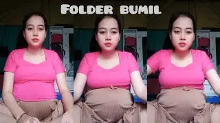 BUMIL CANTIK LIVE HOBBYNYA NGANGKANG ✨