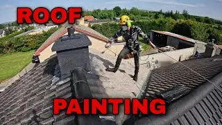 Roof Painting Ireland Co.Kerry Bungalow.