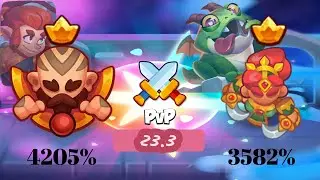 러쉬로얄(RUSH ROYALE) 23.3ㅣ 제이 & 수도승 ㅣ  Pvp Video