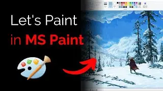 Painting in MS Paint - LIVE