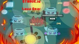 [STARVE.IO] How to get Lava Gear 👑