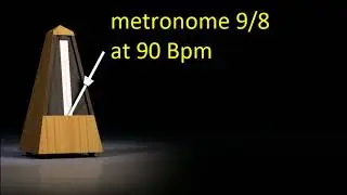 Metronome 9/8 at 90 Bpm