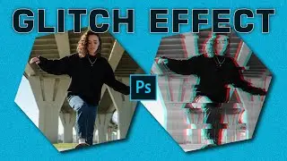 Portrait Glitch Effect in Photoshop