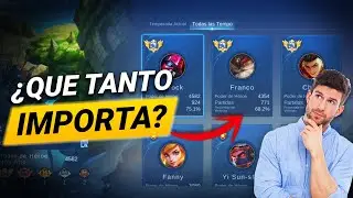 ¿Realmente IMPORTA el WIN RATE?🤔 | Win Rate vs Partidas| MLBB