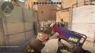 CS2 Source 2 MAC-10 Fade (96.7% Fade) Gameplay