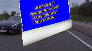 SHOTCUT segundo pack transiciones tipo papel roto