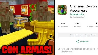 ¡INVOCO a ESTOS ZOMBIES APOCALIPTICOS en CRAFTSMAN SIN MODS!! 😨