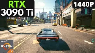 Cyberpunk 2077: RTX 3090 Ti + Ryzen 7 5800X3D | 1440p | Ultra Settings