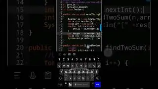 Two Sum | Java | Nataraja Murthy 