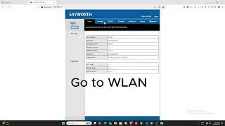 How to Change password Skyworth ONU