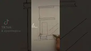 Aquarelle de façade de maison japonaise. Votre avis ? 