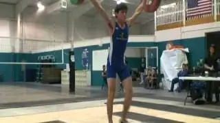 16 Year Old Matthew Hinson Snatch 90KG (198LB) @ 67KG (147LB)