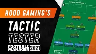 2.92 GPG STRIKERLESS FM21 Tactic | FM21 Tactic Tester #28 | Football Manager 2021