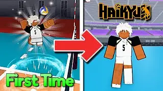 I Played This Roblox ANIME Volleyball Game For The FIRST Time