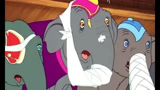 Дaмбo, 1941 - Дамбо клоун в цирке, Дисней, мультфильм для детей   - Смотреть мультфильмы