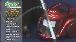 BSSV-2400BH Cyclonic Vacuum Cleaner with HEPA Filter CycloPower