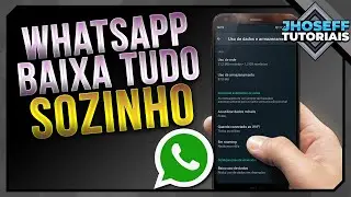 COMO IMPEDIR QUE WHATSAPP BAIXE VÍDEOS, ÁUDIOS E IMAGENS AUTOMATICAMENTE NO CELULAR