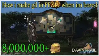 What i sell to make gil in FFXIV when im bored