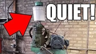 Silence your air compressor CHEAP!