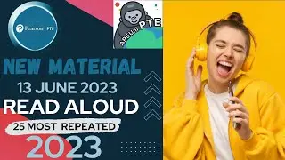 Read aloud | Read aloud 2023| PTE read aloud 2023| Latest read aloud |