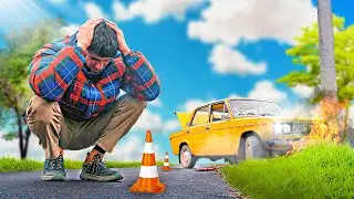 24 HOURS AFTER A TRAFFIC ACCIDENT - SURVIVAL!