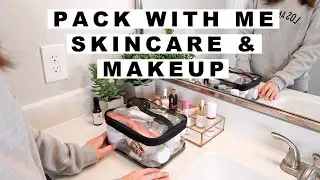 Travel Skincare & Makeup Bag ✈️ What + How I Pack For Germany & Portugal