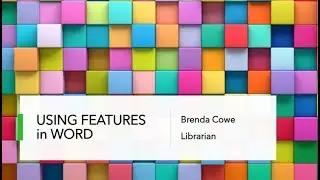 WORD  Centering Text