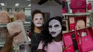 DAILY VLOG|\ WE TRIED THE VIRAL TIKTOK COLLAGEN MASK•CUTE GIRLY FINDS