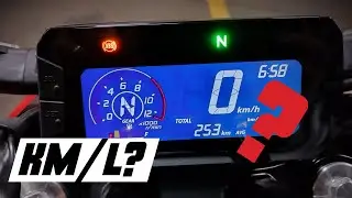 QUAL A MÉDIA DE KM POR LITRO que a CB300F Twister 2023  faz?