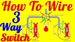 How To Wire 3 Way Switch Wiring Diagrams