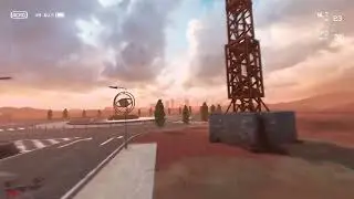 Cinematic Video while playing Liftoff FPV Simulator! | Drag Race