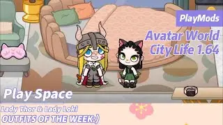 Avatar Wolrd City Life 1.64 Lady Thor & Lady Loki Design🥰