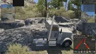 4K60 HDR I WAS STUCK IN AMERICAN TRUCK SIMULATOR