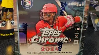 2024 Topps Chrome 🔥⚾️Mega Box⚾️🔥FIRST LOOK