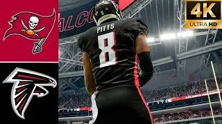 Buccaneers vs Falcons l Week 5 2024 Season (Madden 25 Rosters) l 4K Madden 24 PS5 Simulation