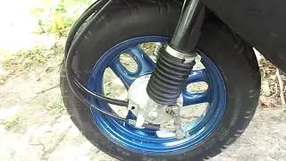 Пыльники передней вилки вместо оригинальных, для скутеров Honda Dio AF-62/61/67/68.