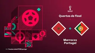 SIMULANDO MARROCOS X PORTUGAL COPA DO MUNDO 2022 - FIFA 23