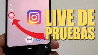 How to do a test live on Instagram