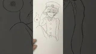 🧢Hanako-kun Drawing 